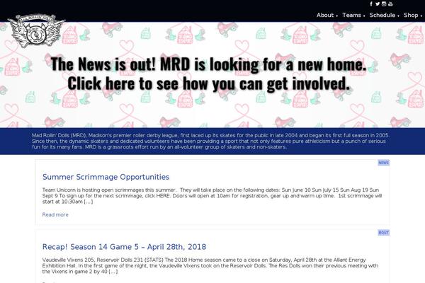 madrollindolls.com site used Wp-mrd