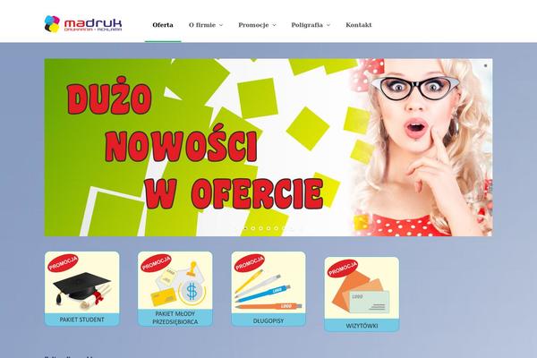 Beep! theme site design template sample