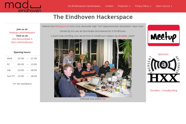 Site using Event Registration plugin