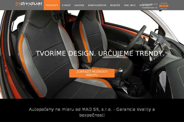 madsr.sk site used Individual