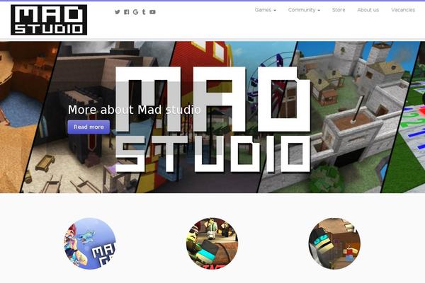 Customizr theme site design template sample