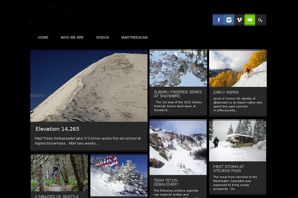 Surfarama theme site design template sample