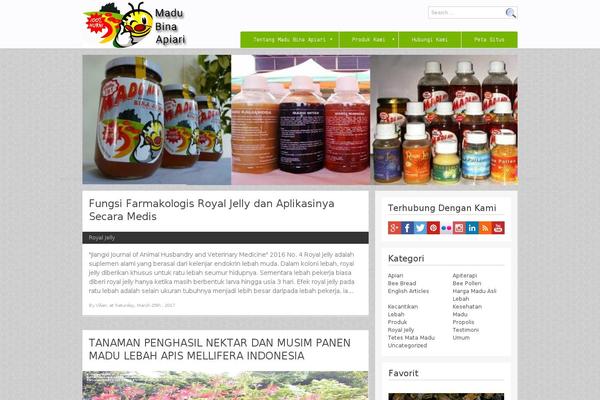 Mba theme site design template sample