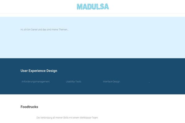 Divi theme site design template sample