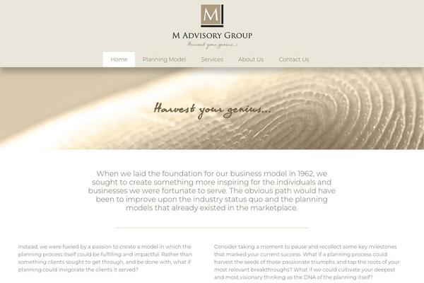 Msites theme site design template sample