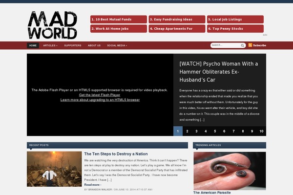 madworldnews.com site used MH Magazine