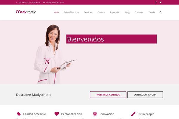 Site using Impreza_js_composer plugin