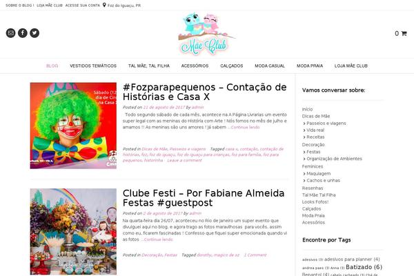 Vogue theme site design template sample