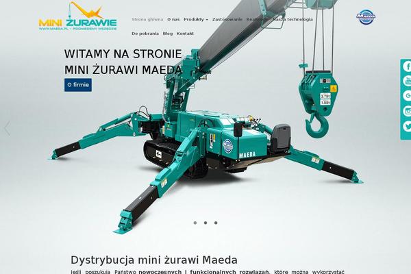 maeda.pl site used Klient