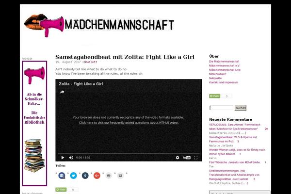 maedchenmannschaft.net site used Baskerville-2-wpcom