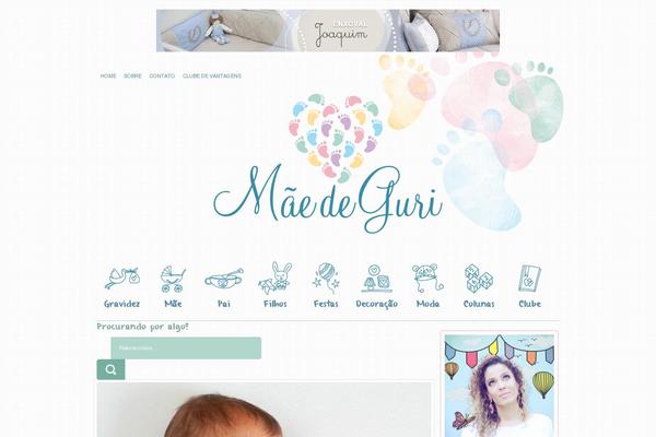 Blossom Mommy Blog theme site design template sample