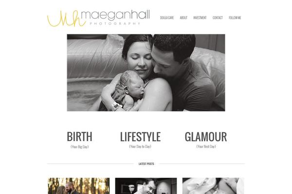 Prophoto4 theme site design template sample