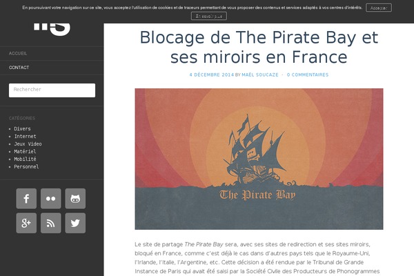 Flat theme site design template sample