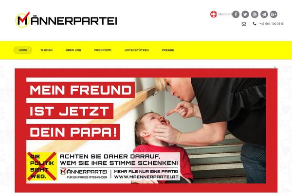 Sandbox theme site design template sample