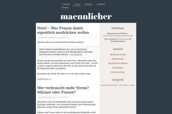 Thesis 1.8 theme site design template sample