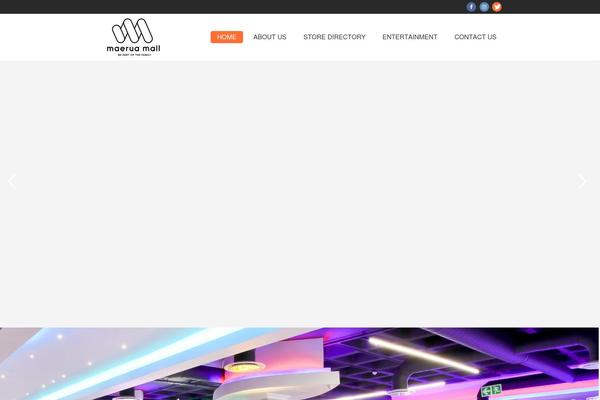 Mall theme site design template sample