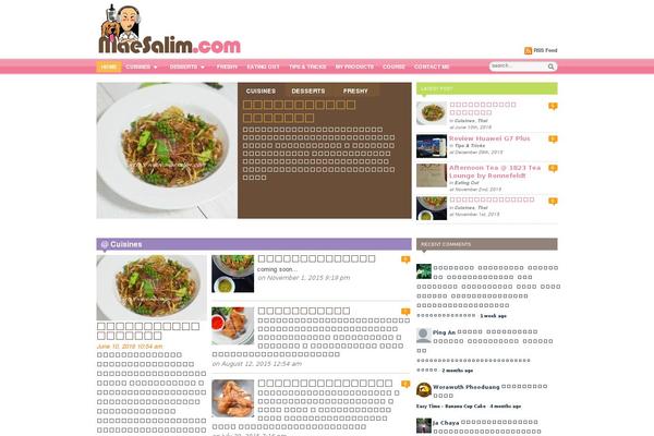 Zenko theme site design template sample