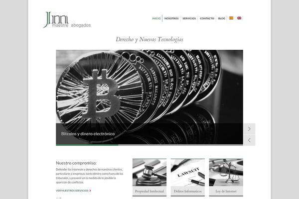 WizeLaw theme site design template sample
