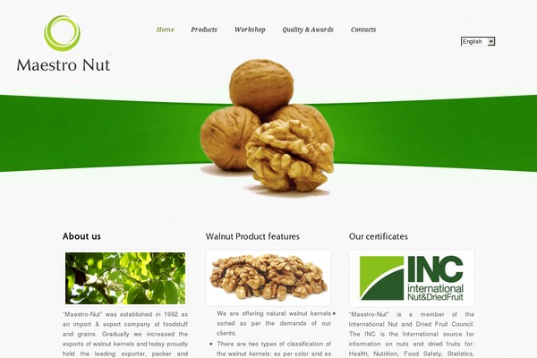 maestro-nut.com site used Qlassik