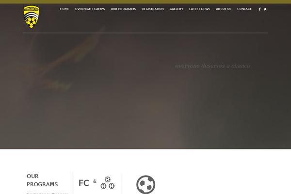 Porcelain theme site design template sample