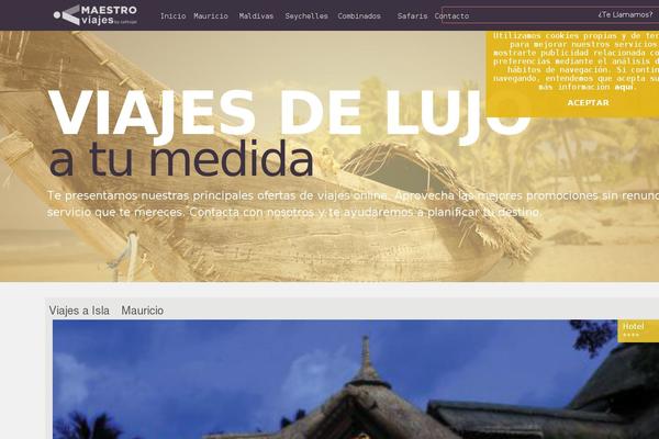 maestroviajes.com site used Viajes