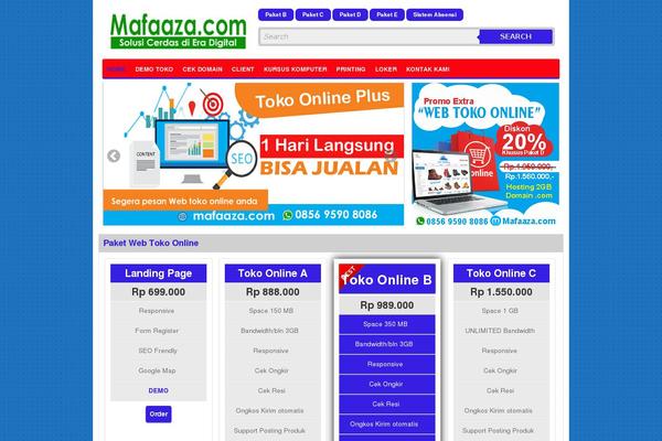 Site using Ajax Domain Checker plugin