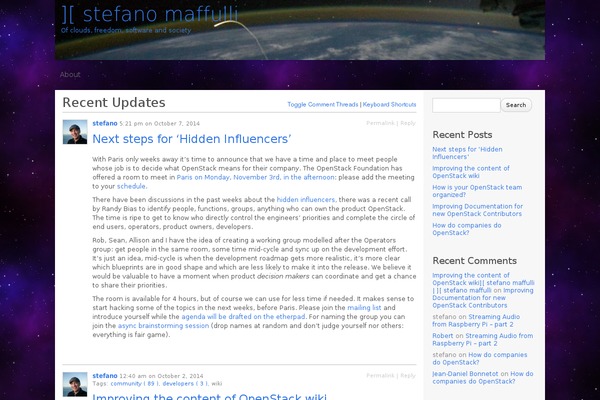Site using Syndication Links plugin