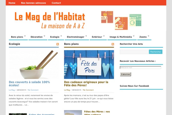 MesoColumn theme site design template sample