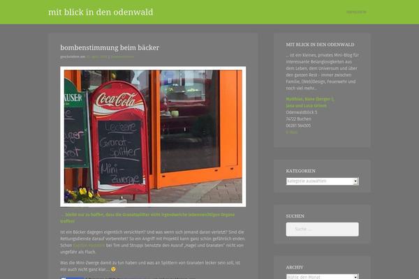 Mag2 theme site design template sample