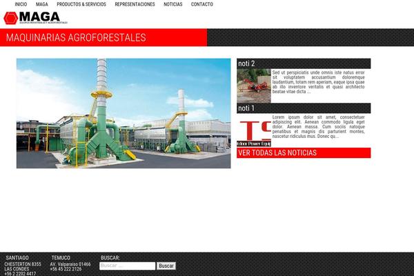 maga.cl site used Maga