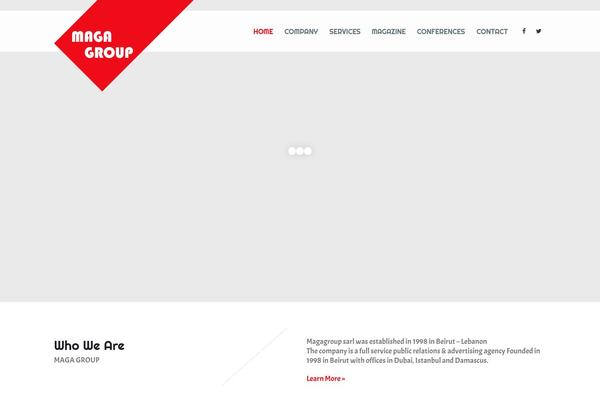 Porto theme site design template sample