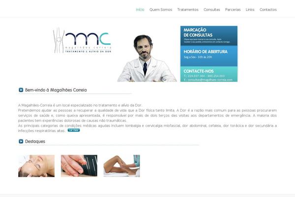Spacious theme site design template sample