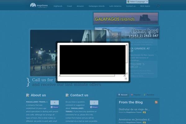 Lumin theme site design template sample