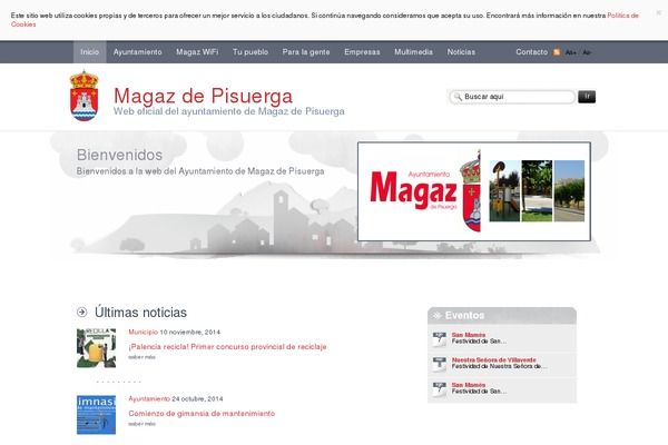 Site using Cartograf Cookie filter plugin