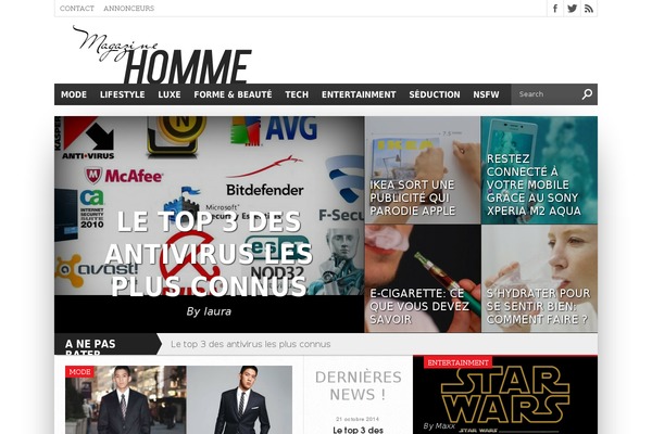 Hot Topix theme site design template sample