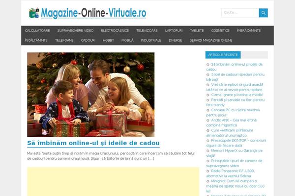 Merlin theme site design template sample