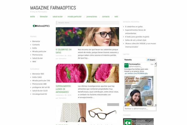 Oxygen theme site design template sample