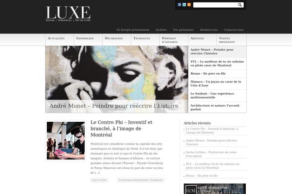 Newscast theme site design template sample