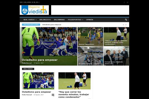 NewsMag theme site design template sample