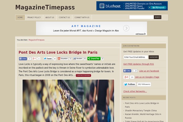 Blogus theme site design template sample