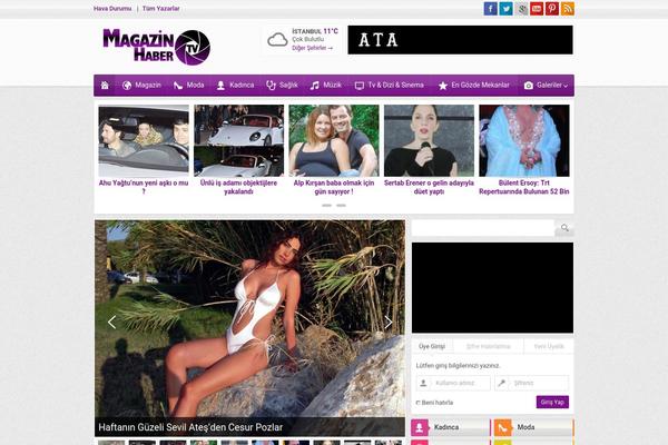 Webportal v2 theme site design template sample