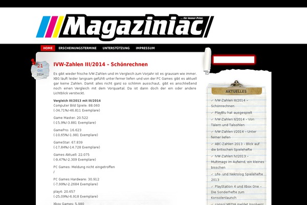 magaziniac.de site used Indezinerpaperwall