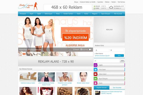 Safirtema theme site design template sample