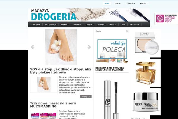 Permanent theme site design template sample