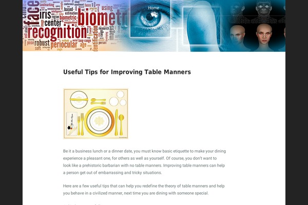 Padhang theme site design template sample