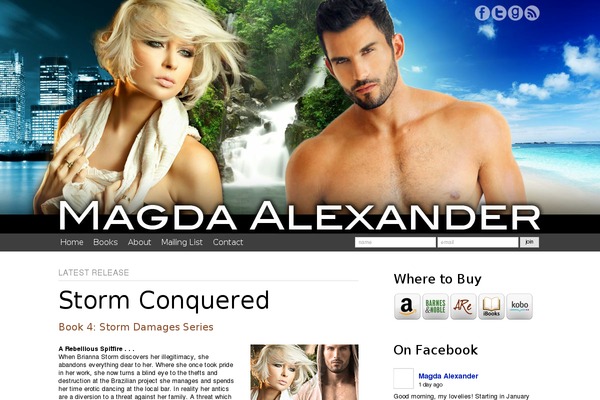 Custom_theme_author theme site design template sample