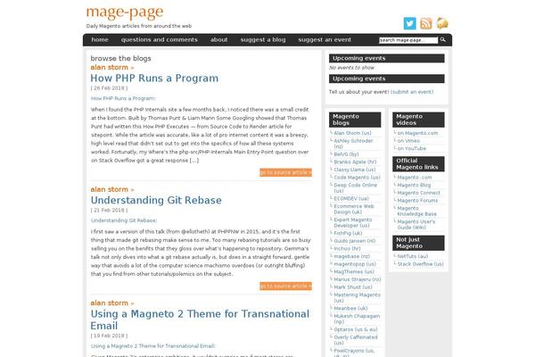 Site using Social Media Widget plugin