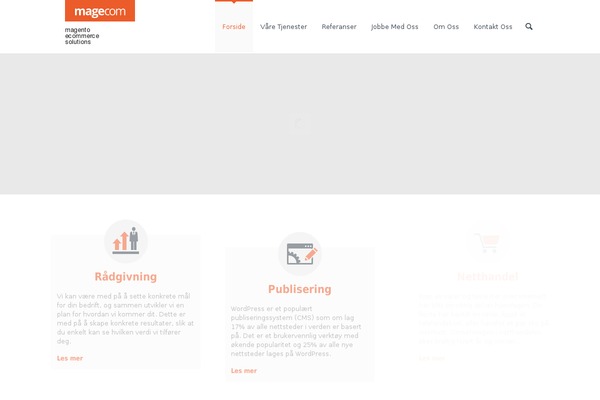 magecom.no site used Lexon