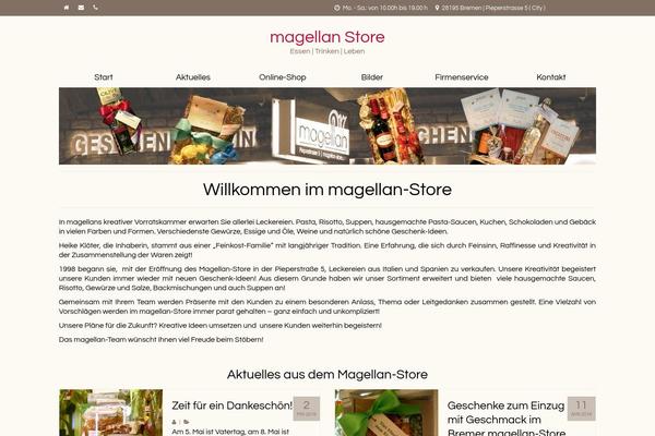 Virtue theme site design template sample