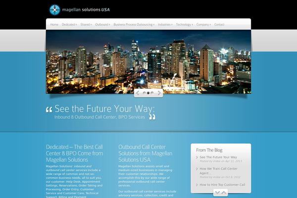 Deepfocus theme site design template sample